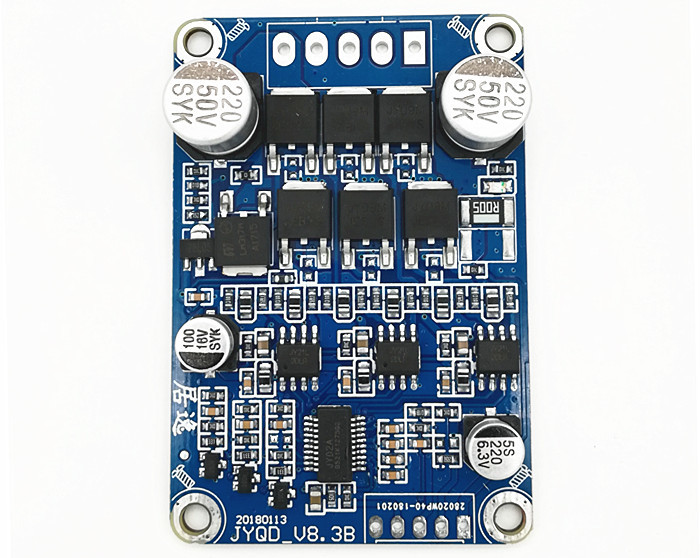 Wholesale JYQD-V8.3B sensorless 0 to 5V 3 Phase 150w BLDC Driver Board from china suppliers