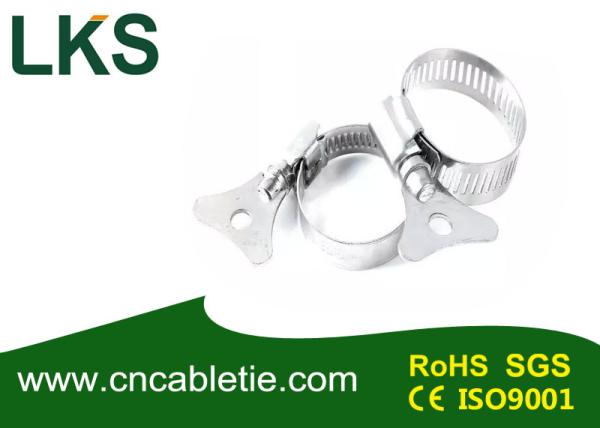 Quality Custom Miniature Hose Clamp With Thumb Screw for sale