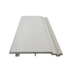 140mm*22mm Multilayer Engineered Wood Flooring White Wood Grain WPC Wall