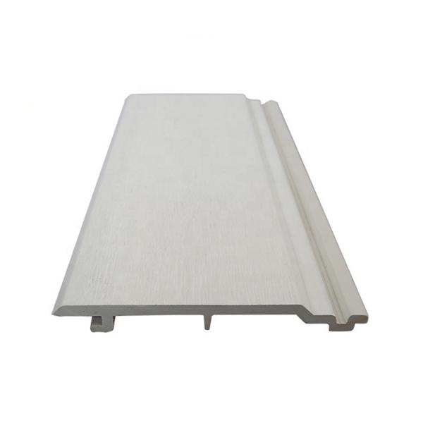 Quality 140mm*22mm Multilayer Engineered Wood Flooring White Wood Grain WPC Wall Cladding Panel for sale