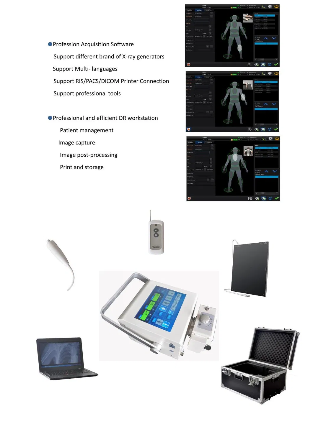 Digital Portable High-Flequency X-ray Machine
