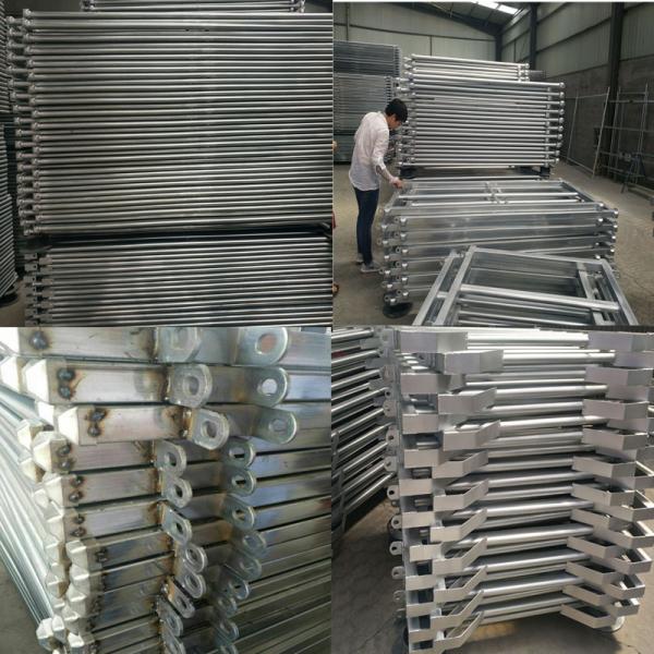 30*60*1.6mm Oval Pipe economic Full Welded Used Horse Corral Panels For Farm