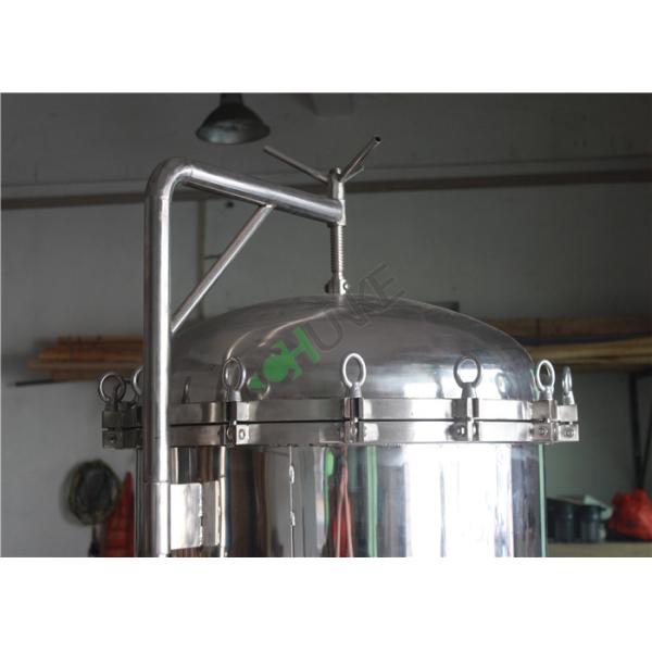 Industrial Stainless Steel Multi Cartridge Water Filter Housing Food Grade