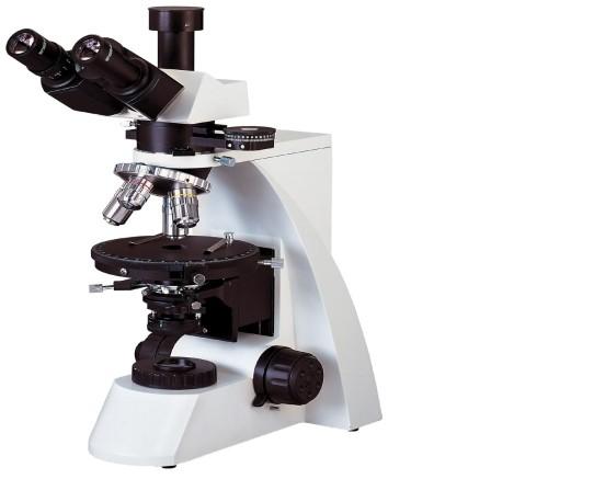 Quality Transmitted Polarization Microscope Metallurgical Orthogonal / Conoscope Observing for sale