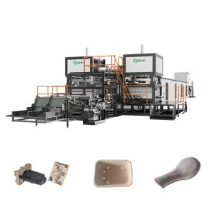 Wholesale Corrugated Molded Pulp Packaging Machinery Pulp Cat Litter Basin Making Machine from china suppliers