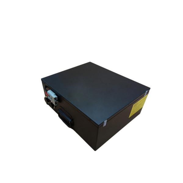 Quality Black Rechargeable LiFePO4 Battery Pack 24V 50Ah For Robot for sale