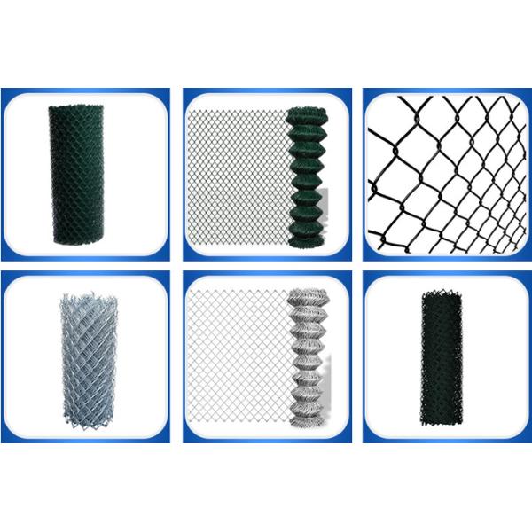 Wholesale Price 8 Foot Tall Galvanized Diamond Wire Mesh Chain Link Fence