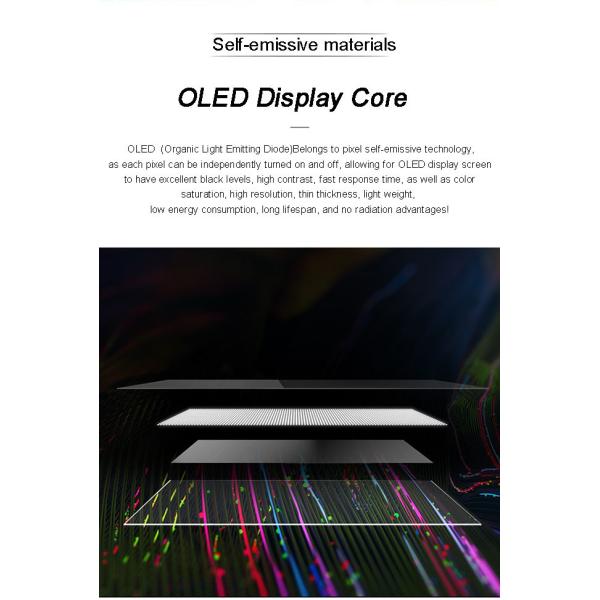Retail Store Clear OLED Screen Interactive Small Transparent OLED Display