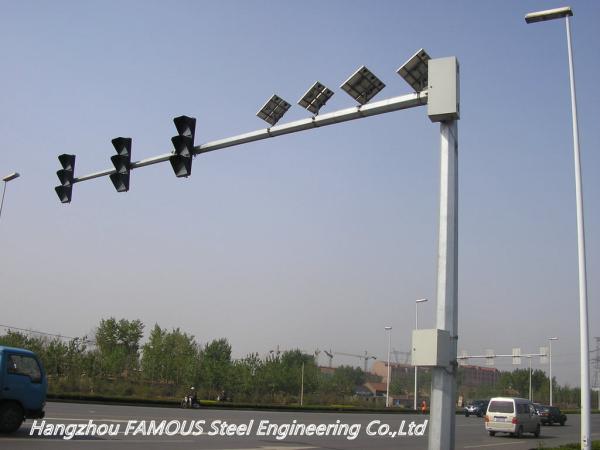 Quality Q345 Road Sign Structure For Traffic Monitoring Systems And Cameras for sale