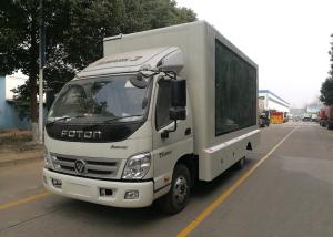 China P6 LED Advertising Truck Single Side LED Full Color Screen VGA Synchronous Control on sale