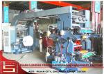 High Speed 4 Color Flexo Printing Machine with Auto Loader / Auto Unloader