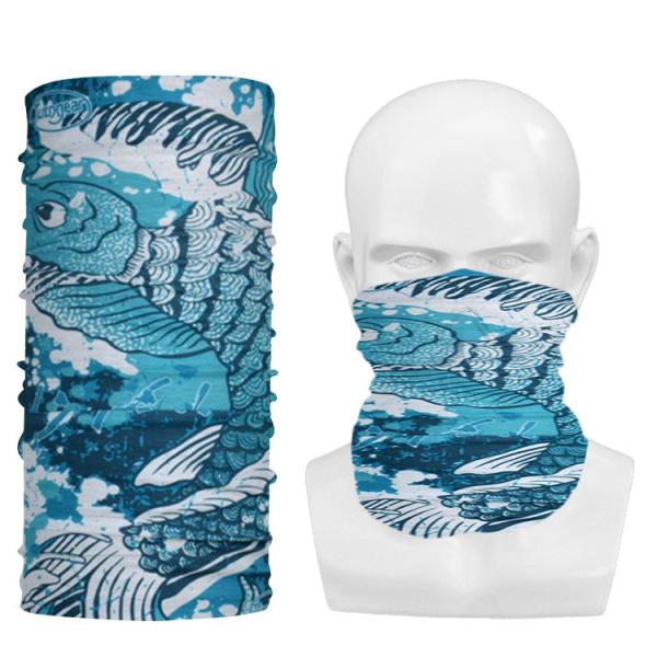 Multifunctional Camo Cartoon Tube Face Seamless Magic Scarf