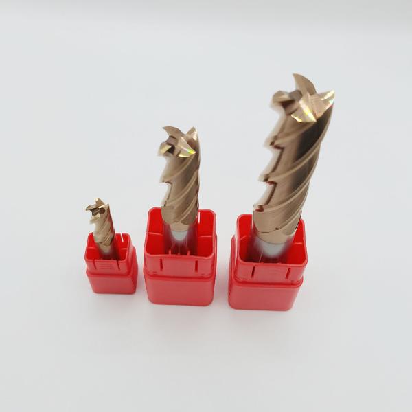 Carbide 4 Flute Square Solid End Mill CNC Milling Cutter For Metal 10mm