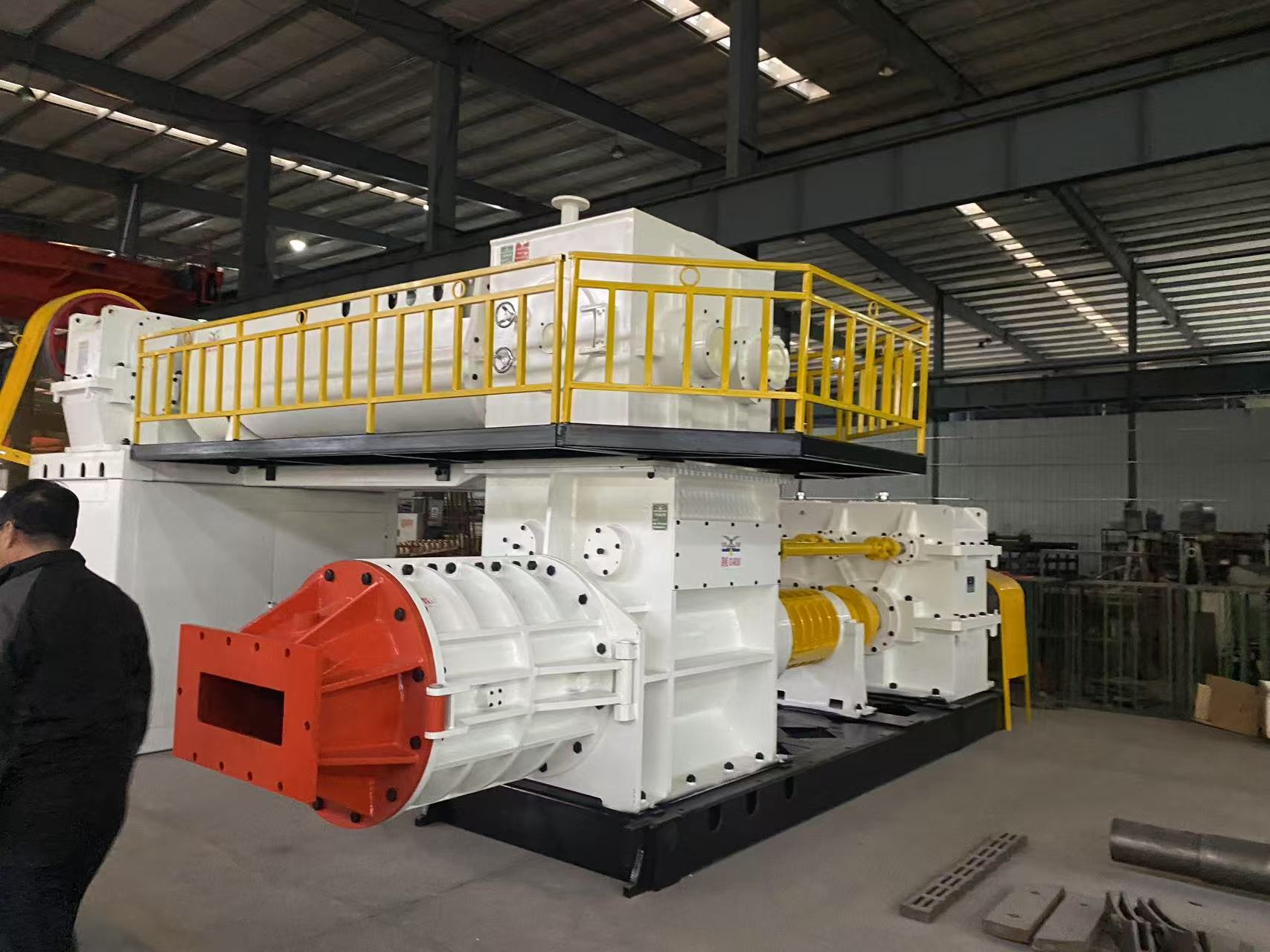 Clay Brick Machine Vacuum Extrusion Clay Brick Making For Full Automatic Brick Making Production Line