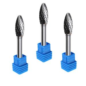 Wholesale Sf5 Carbide Rotary Burr Type Nail Drill Bit Rotary Files For Metal 1/4 Deburring Grinde from china suppliers