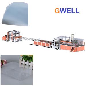 Wholesale 1220mm Pvc Sheet Machine Transparent Rigid Sheet Extrusion Line Plant from china suppliers