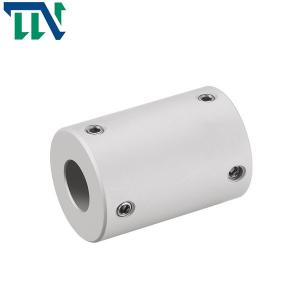 China Solid Shaft Coupling For Axial Load Set Screw Rigid Shaft Coupler 20X20mm on sale