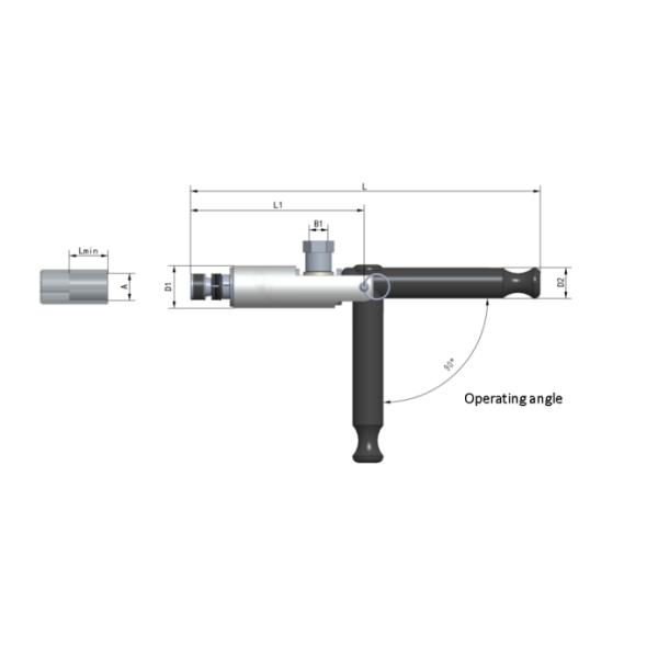 TF321 Series Aluminum Alloy Handle Type Quick Connect Coupling (Suitable for High Pressure Application)