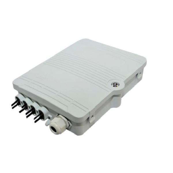 8Port Fiber Optic Terminal Box IP-66 Protection Level SM SC Wall Pole Mount