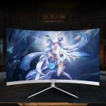 144HZ 24 Inch IPS Curved Computer Monitor High Refresh Rate With VGA SPK