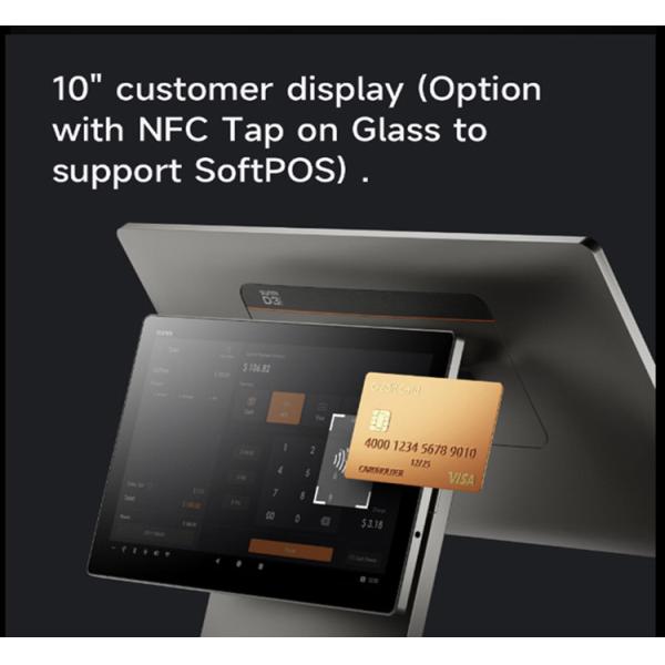 External Memory Up To 1TB Supported 4GB RAM 64GB ROM POS Android Terminal For Business Growth