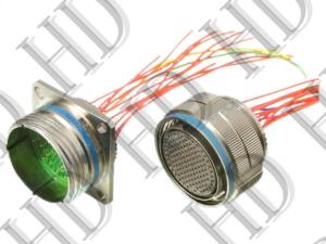 Scoop Proof D38999 Series III Connectors Quick Coupling Aluminium Alloy Shell