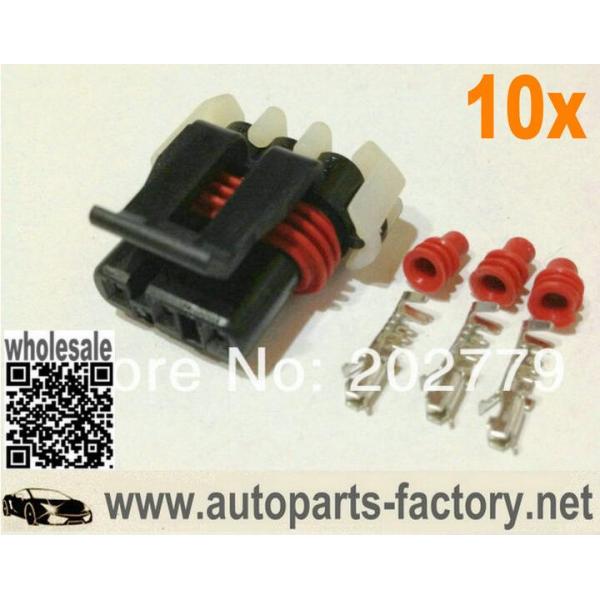 Packard 3 way metripack 150 connector assembly MAF / CAM mate seal Connector and TPA