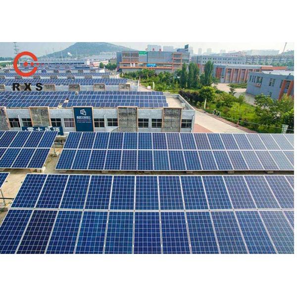 90 KW On Grid Solar Power System , Poly Solar Panel Power System For Home