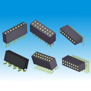 Wholesale Round 1.27mm Female Header LED Application Long Lifespan High Flatness from china suppliers