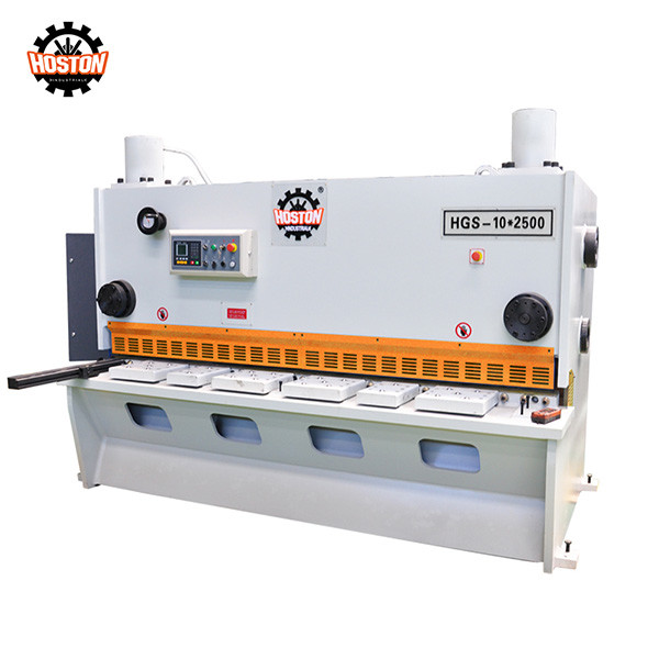 High Precision Hydraulic Sheet Metal Shearing 10x2500mm Machine With CE