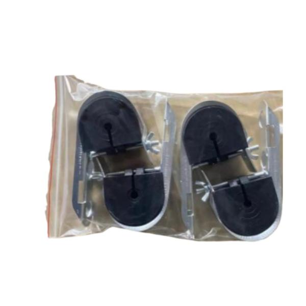 PA500 Overhead Soft Rubber TPR Material ADSS Cable Optical Fiber Suspension Nylon Clamp