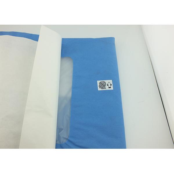 Disposable Surgical Craniotomy Drape Color Blue Size 230*330cm or customization