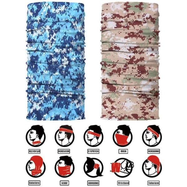 Breathable Rave Mouth Cover Anti Dust Hiking Neck Gaiters