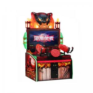 China Coin Operated After Dark Gun Shooting Arcade Machine , 2 Players Simulator Game Machine For Children on sale