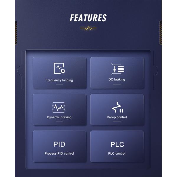 380V 440V VSD Frequency Inverter Three Phase 75KW Variable Speed Drive