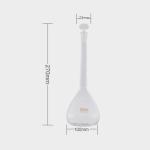 High Borosilicate White Clear Glass 5ml - 1000 ml volumetric flask