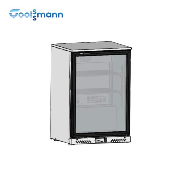 Quality Beverage Counter Backbar Cooler LED Control Cold Under Bottle Fridge for sale