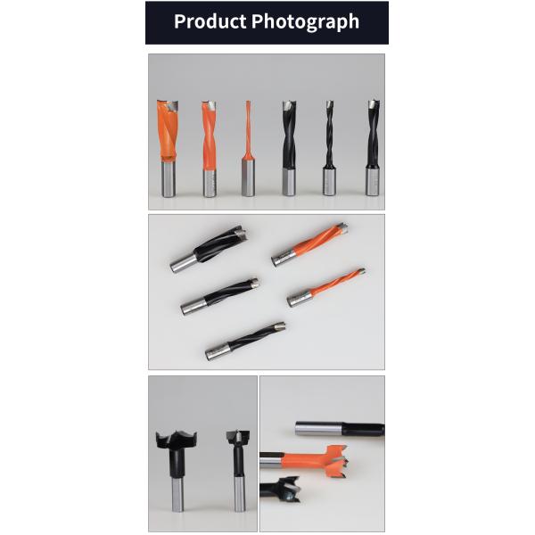 2 4 Flute CNC Router Bit Left Right Hole Opening Woodworking Drill Bit 60MM