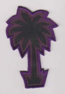 Wholesale New arrival embroidery patch with heat-cut border and Iron on backing from china suppliers