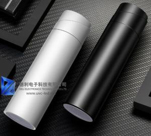 Capacitive Touch Button UVC LED Lamp , Sterilization Cup UV Germicidal Lamp