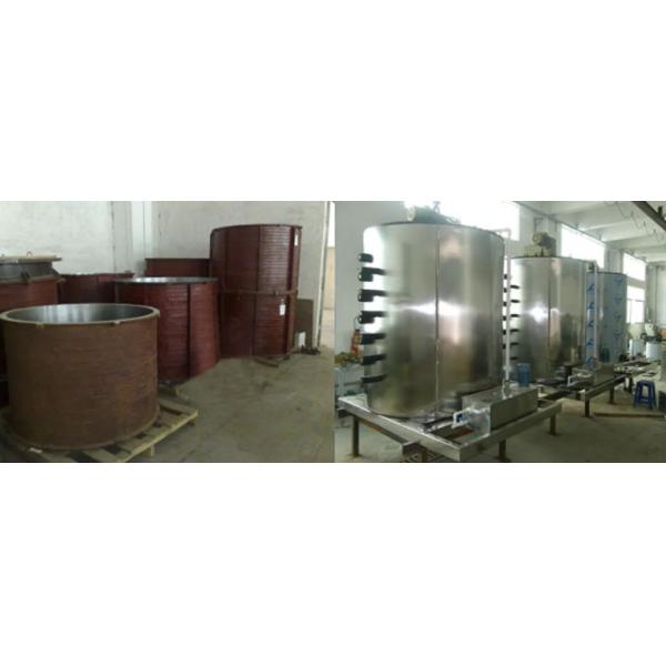 OEM 30ton Ice Flaker Machine Evaporator 380v 50hz 3p