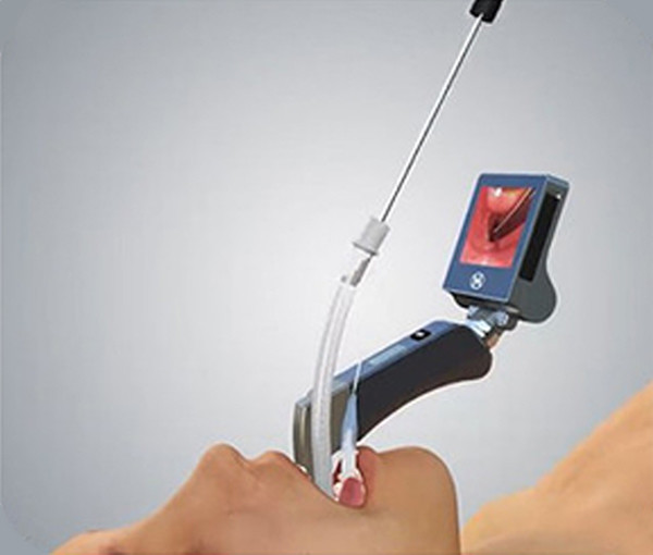 5 Mac Miller Blades Medical Digital Video Laryngoscope With Ergonomic Hand Shank