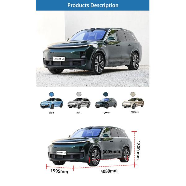 Long Rang Lixiang L8 Pro Hybrid Electric SUV Cars New Energy Vehicle