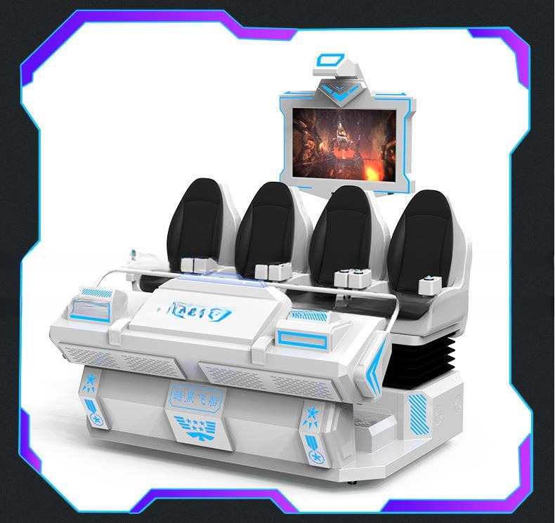Dreamland 9d virtual reality simulator vr games cinema 4 seats 9d amusement park products vr cinema for sale