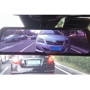 Wholesale Vehicle Mounted Rear View Mirror Camera Recorder 120 Degree Dual Lens from china suppliers