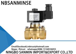 China Large Diameter Brass Solenoid Valve Explosion Proof Solenoid Valve 2 Way on sale