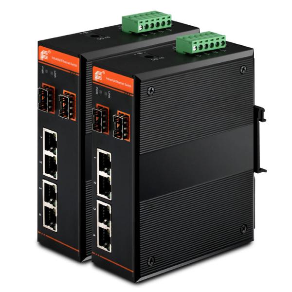Quality Gigabit Central Ethernet Switch,managed,4x10/100/1000Base-TX + 2x1000Base-FX SFP for sale