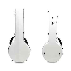 Wholesale Fiberglass Hardshell Banjo Case With Shoulder Strap Leather Handle from china suppliers