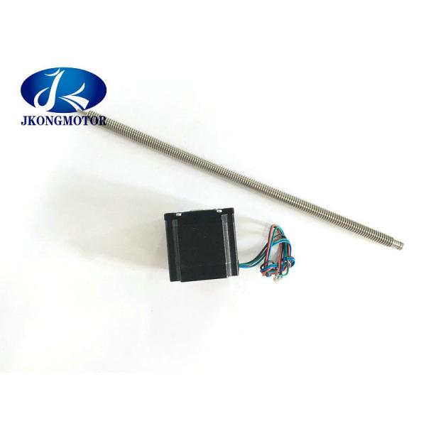 Non Captive Nema23 Stepper Motor With Screw TR8 / TR10 3N.m 425oz.In 4.2A 4-wires High Torque hybrid stepper motor