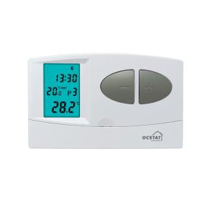 Wholesale Riseem White Color 7 Day Programmable Thermostat , Digital Heating Thermostat from china suppliers